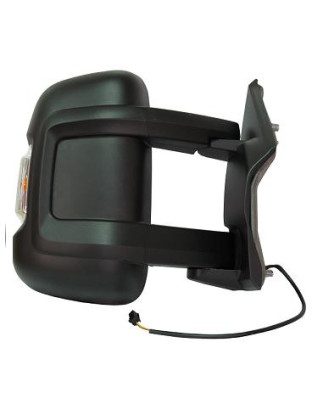 RETROVISORE ELETTRICO SINISTRO BRACCIO MEDIO TERMICO CON FANALINO INTEGRATO CITROEN JUMPER 0106  0114, FIAT DUCATO 0106  0114, 