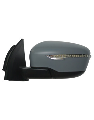 RETROVISORE ELETTRICO SINISTRO 7 PIN CON PRIMER TERMICO CON FANALINO INTEGRATO NISSAN QASHQAI 0113  0117, NISSAN QASHQAI 0117  