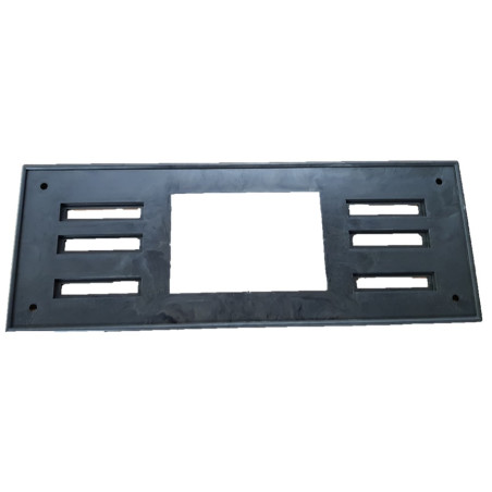 PORTATARGA ANTERIORE PLASTICA PUBBLICIZZABILE