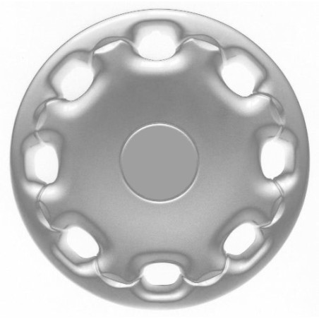 COPRICERCHIO 13 LOGO CROMATO RENAULT LAGUNA 0305  0907