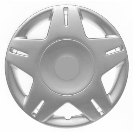 COPRICERCHIO 13 LOGO CROMATO RENAULT CLIO 0401  0905 RENAULT SCENIC 1099  0403