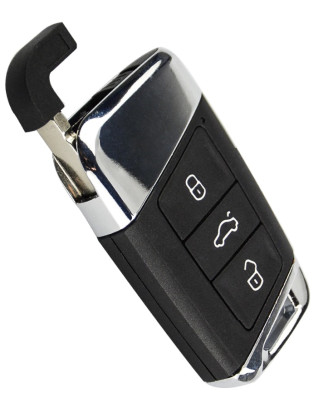 GUSCIO CHIAVE 3 TASTI: TASTO APERTURA TASTO CHIUSURA TASTO PORTELLONE SKODA SUPERB 0115  0119, VOLKSWAGEN PASSAT 0115  0119