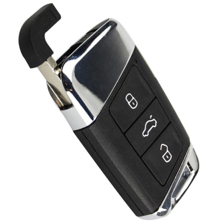 GUSCIO CHIAVE 3 TASTI: TASTO APERTURA TASTO CHIUSURA TASTO PORTELLONE SKODA SUPERB 0115  0119, VOLKSWAGEN PASSAT 0115  0119