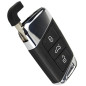 GUSCIO CHIAVE 3 TASTI: TASTO APERTURA TASTO CHIUSURA TASTO PORTELLONE SKODA SUPERB 0115  0119, VOLKSWAGEN PASSAT 0115  0119