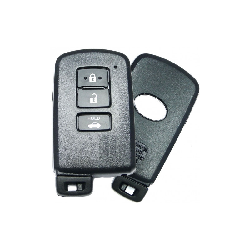 GUSCIO CHIAVE 3 TASTI: TASTO APERTURA TASTO CHIUSURA TASTO PORTELLONE TOYOTA COROLLA E 15 SDN 0107  0111