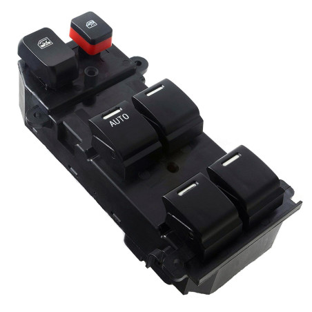 BLOCCO COMANDI ALZACRISTALLI ANTERIORE PORTA ANTERIORE SINISTRA 22 PIN 4 INTERRUTTORI HONDA CR-V 0107  0110, HONDA JAZZ 0108  0