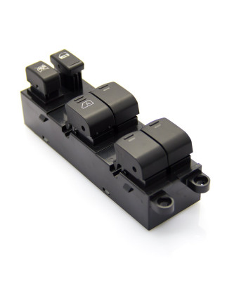 BLOCCO COMANDI ALZACRISTALLI ANTERIORE PORTA ANTERIORE SINISTRA 19 PIN 4 INTERRUTTORI NISSAN PU D40 NAVARA 2WD-4WD 0105  0110, 