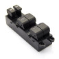 BLOCCO COMANDI ALZACRISTALLI ANTERIORE PORTA ANTERIORE SINISTRA 19 PIN 4 INTERRUTTORI NISSAN PU D40 NAVARA 2WD-4WD 0105  0110, 