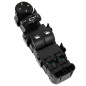BLOCCO COMANDI ALZACRISTALLIRETROVISORI ANTERIORE PORTA ANTERIORE SINISTRA 6+3 PIN 2 INTERRUTTORI CITROEN C4 0104  0111