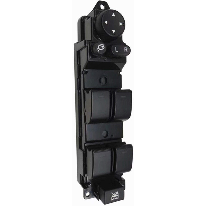 BLOCCO COMANDI ALZACRISTALLI ANTERIORE PORTA ANTERIORE SINISTRA 21 PIN 4 INTERRUTTORI MAZDA 6 0108  0113