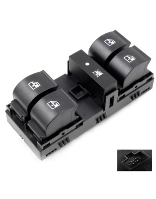 BLOCCO COMANDI ALZACRISTALLI ANTERIORE PORTA ANTERIORE SINISTRA 8 PIN 4 INTERRUTTORI FIAT LINEA 0107  0113, FIAT LINEA 0113  01
