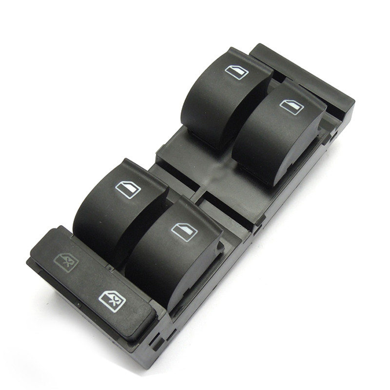 BLOCCO COMANDI ALZACRISTALLI ANTERIORE PORTA ANTERIORE SINISTRA 16 PIN 4 INTERRUTTORI AUDI A3 0196  0103, AUDI A6 0197  0104