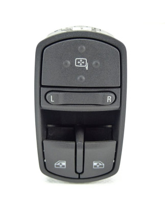 PULSANTIERA ALZACRISTALLI PORTA ANTERIORE SINISTRA 11 PIN COMANDI RETROVISORI OPEL CORSA D 0106  0115