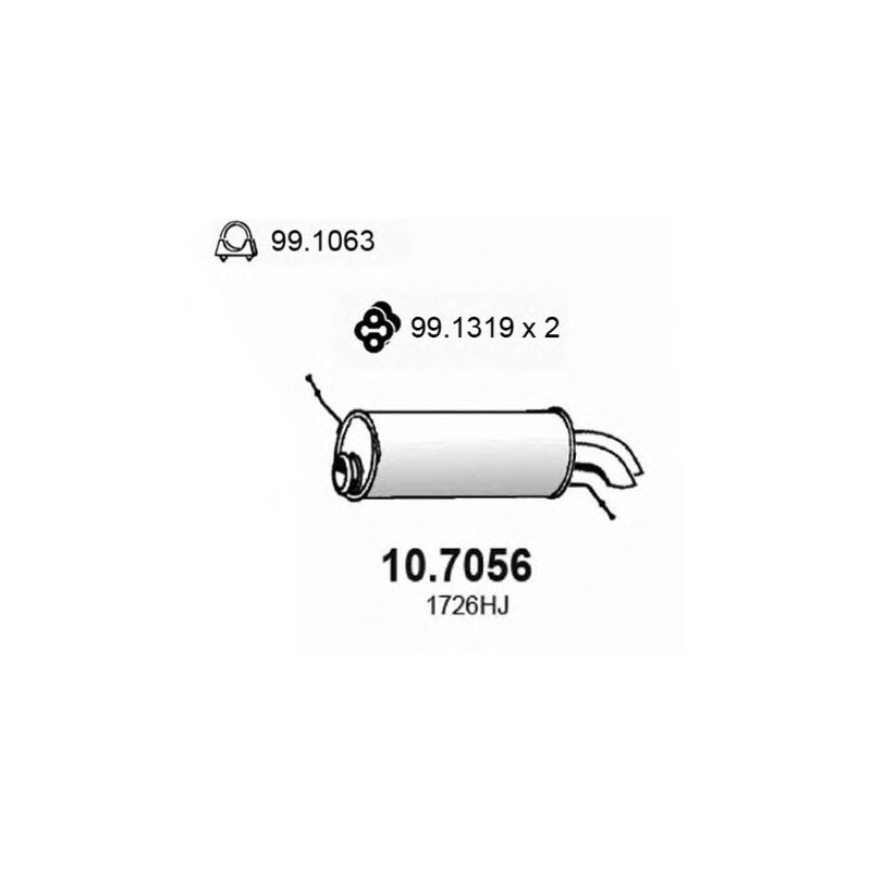 S P CITROEN C5 22 HDI TD  SW 092000 - 082002