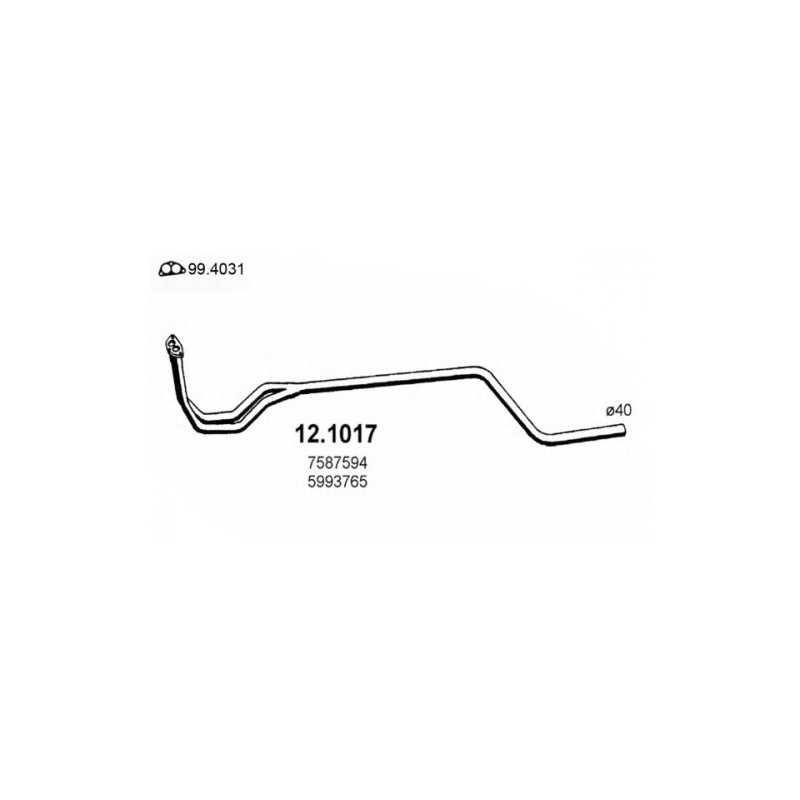 T C FIAT Y10 FIRE - PANDA 2S 770