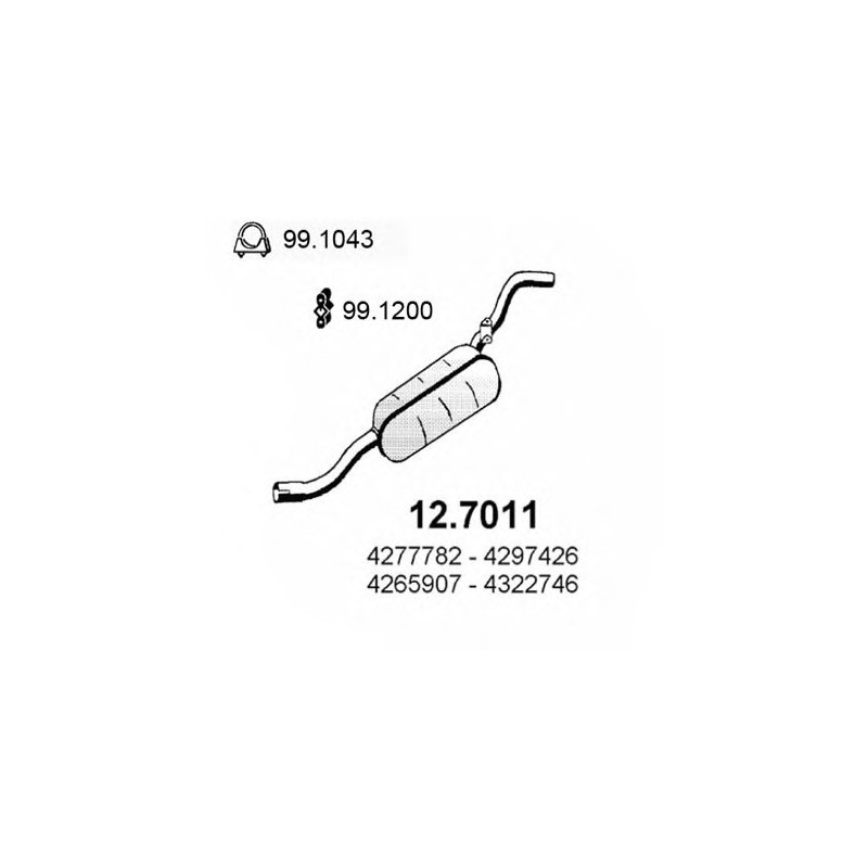 S P FIAT 127 900CC - SEAT FURA