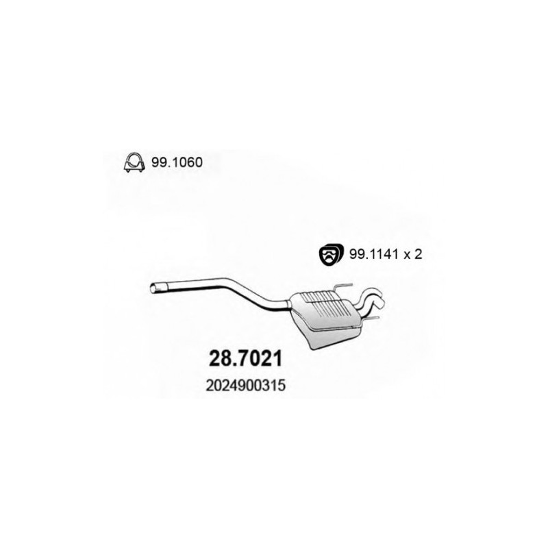 S P MERCEDES C 220 22I W202 31993