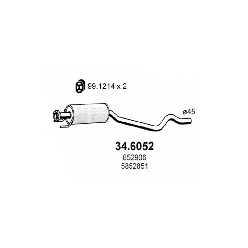 S C OPEL ASTRA 14-16-18 91