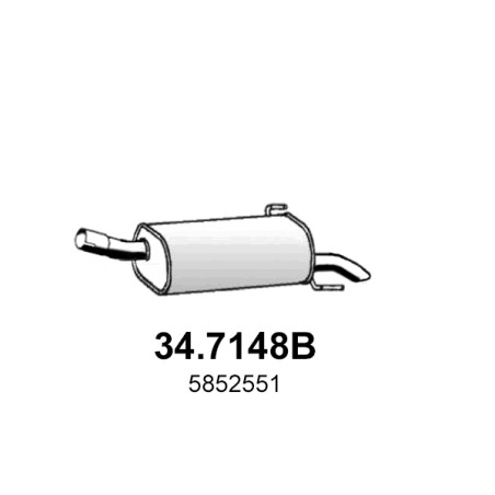 SP ZAFIRA B 16 18 0705 AGGRAFFATO