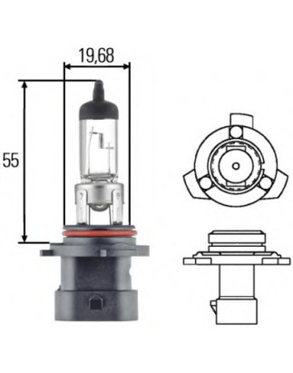 HB4A 9006XS 12V 51W STANDARD