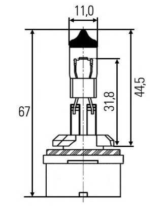 H27W1 12V 27W STANDARD