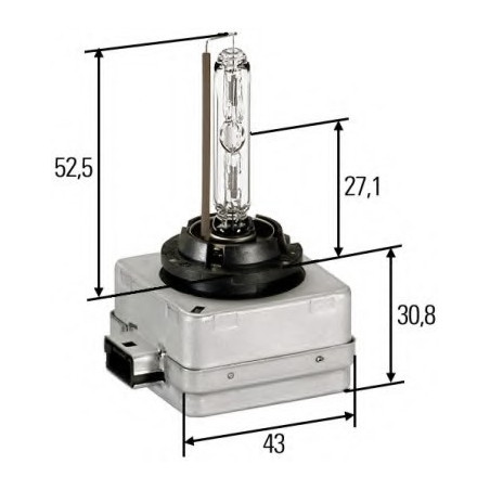 D1S 85V 35W XENON WHITE LIGHT