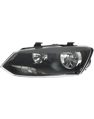 FARO DX 2H7 CMOT EL VW POLO 0909 MASCHERINA NERA