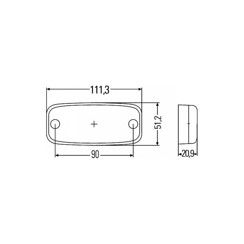 SIDE-MARKER LED 24V EX 963639011