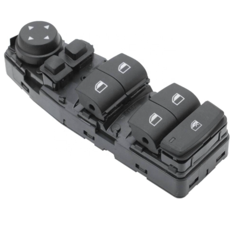 BLOCCO COMANDI ALZACRISTALLIRETROVISORI PORTA ANTERIORE SINISTRA 6 PIN 4 INTERRUTTORI BLOCCO FINESTRINI COMANDI RETROVISORI RIB