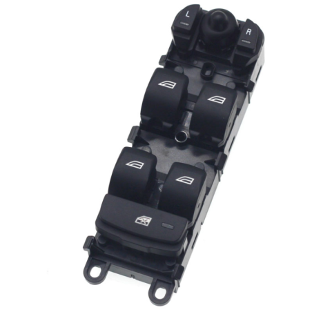 BLOCCO COMANDI ALZACRISTALLIRETROVISORI PORTA ANTERIORE SINISTRA 3 PIN 4 INTERRUTTORI BLOCCO FINESTRINI LAND ROVER DISCOVERY 01