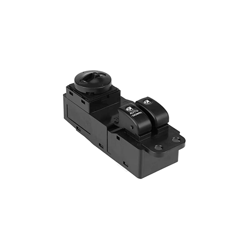 BLOCCO COMANDI ALZACRISTALLIRETROVISORI PORTA ANTERIORE SINISTRA 19 PIN 2 INTERRUTTORI FUNZIONE AUTO HYUNDAI H1 STAREX 0107  01