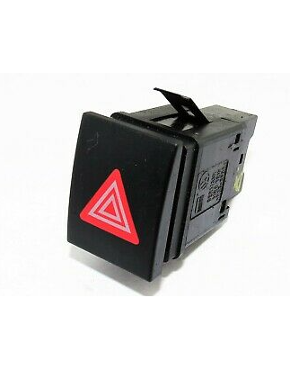 INTERRUTTORE DI ALLARME 4 PIN QUADRATO VOLKSWAGEN POLO 0102  0105, VOLKSWAGEN POLO 0105  0109