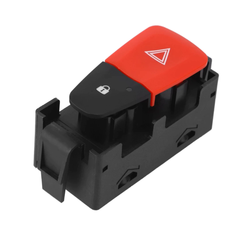 INTERRUTTORE DI ALLARME 6 PIN ROSSO CON PULSANTE CHIUSURA CENTRALIZZATA RENAULT FLUENCE 0110  0113, RENAULT FLUENCE 0113, RENAU