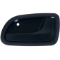MANIGLIA INTERNA NERA ANTERIOREPOSTERIORE SINISTRO KIA PICANTO 0104  0108, KIA PICANTO 0108  0111