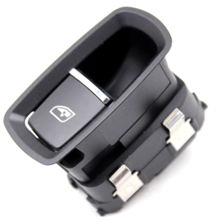 PULSANTIERA ALZACRISTALLI DESTRA 4 PIN 1 INTERRUTTORI CON CROMATURA PORSCHE 911 991 0110  0116, PORSCHE BOXSTER 981 0112  0116,