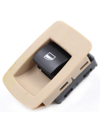 PULSANTIERA ALZACRISTALLI PORTA POSTERIORE DESTRASINISTRA PORTA ANTERIORE DESTRA 3 PIN 1 INTERRUTTORI BEIGE BMW SERIES 1 E8187 