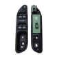 PULSANTIERA ALZACRISTALLI PORTA ANTERIORE SINISTRA 20 PIN 4 INTERRUTTORI CON CONNETTORE VERDE COMANDI RETROVISORI BLOCCO FINEST