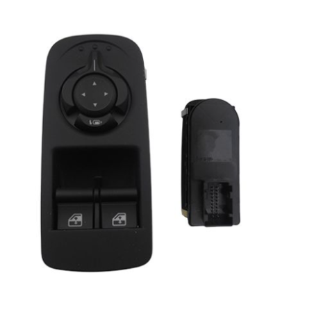 PULSANTIERA ALZACRISTALLI PORTA ANTERIORE SINISTRA 18 PIN 4 INTERRUTTORI COMANDI RETROVISORI RIBALTABILI ALFA ROMEO MITO 0108