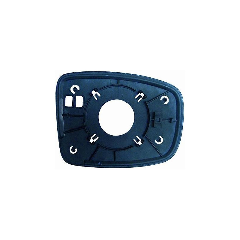 VETRO CON PIASTRA SINISTRO HYUNDAI i10 0107  0110