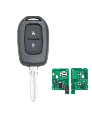 GUSCIO CHIAVE COMPLETO CON CHIP PCF7961 TIPO FREQUENZA: 433MHZ TASTO APERTURA TASTO CHIUSURA RENAULT CLIO 0106  0109, RENAULT C