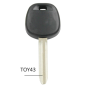 GUSCIO CHIAVE COMPLETO CON LAMA TOY43 CON CHIP 4D67