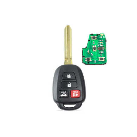 GUSCIO CHIAVE COMPLETO CON CHIP HYQ12BDM TIPO FREQUENZA: 315MHZ TASTO APERTURA TASTO CHIUSURA TASTO PORTELLONE TASTO ANTIPANICO