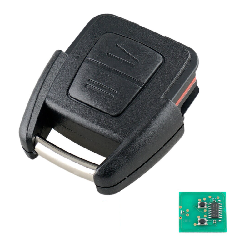 GUSCIO CHIAVE COMPLETO NOTE SENZA LAMA CON CHIP ID40 TIPO FREQUENZA: 433MHZ TASTO APERTURA TASTO CHIUSURA OPEL AGILA 0199  0108