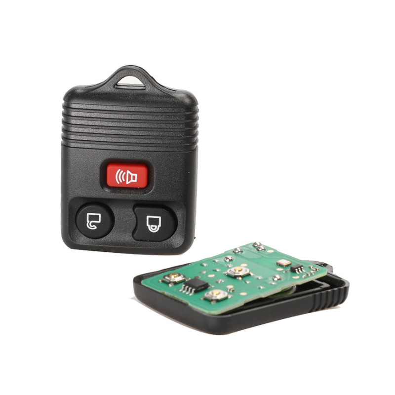 GUSCIO CHIAVE COMPLETO CON CHIP TIPO FREQUENZA: 315MHZ TASTO APERTURA TASTO CHIUSURA TASTO ANTIPANICO FORD TRANSIT 0106  0113