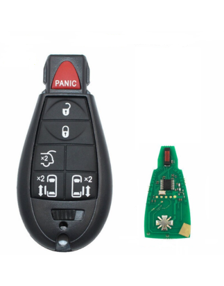 GUSCIO CHIAVE COMPLETO 6 TASTI: CON CHIP ID46 TIPO FREQUENZA: 433MHZ TASTO APERTURA TASTO CHIUSURA TASTO PORTELLONE TASTO ANTIP