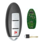 GUSCIO CHIAVE COMPLETO CON CHIP IDKR55WK49622 TIPO FREQUENZA: 315MHZ TASTO APERTURA TASTO CHIUSURA TASTO ANTIPANICO NISSAN QASH