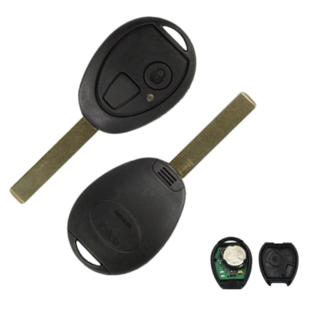 GUSCIO CHIAVE COMPLETO 2 TASTI: CON CHIP 33 TIPO FREQUENZA: 433MHZ TASTO APERTURA TASTO CHIUSURA MINI CABRIO R52 0104  0108, MI