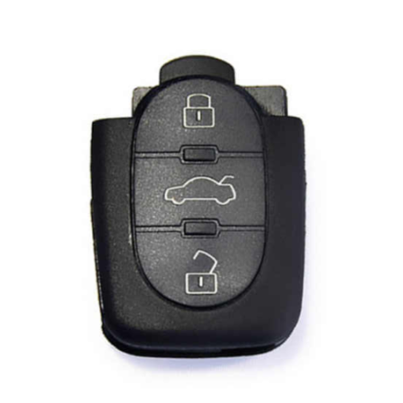 GUSCIO CHIAVE COMPLETO 3 TASTI: TASTO APERTURA TASTO CHIUSURA TASTO PORTELLONE AUDI A6 0194  0197