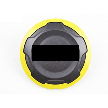 COPRIMOZZO NERO BORDO GIALLO