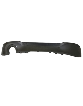 SPOILER PARAURTI POSTERIORE NERO SCARICO SINGOLO CON SENSORI BMW SERIES 2 F45F46 ACTIVEGRAN TOURER 0114  0117 MOD F45 M-SPORT 2